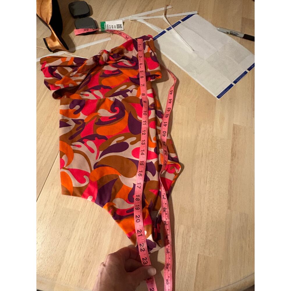 MIKOH Retro Psychedelic Alapaki One Piece Swimsuit XS - Picture 8 of 8